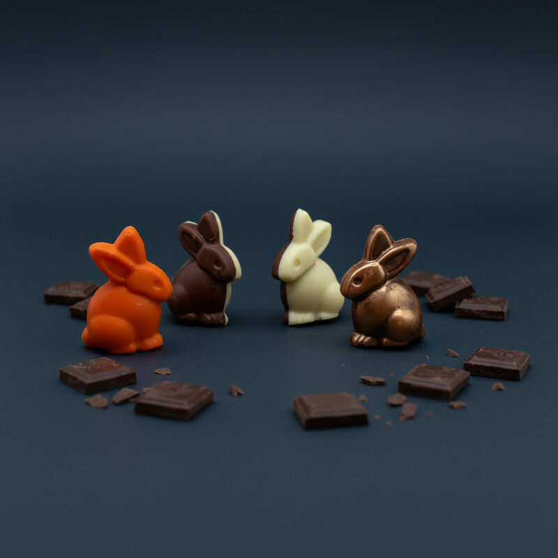 Conejito de chocolate